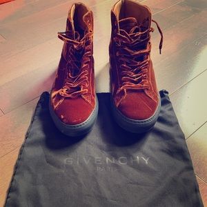 Brown Suede Givenchy boots